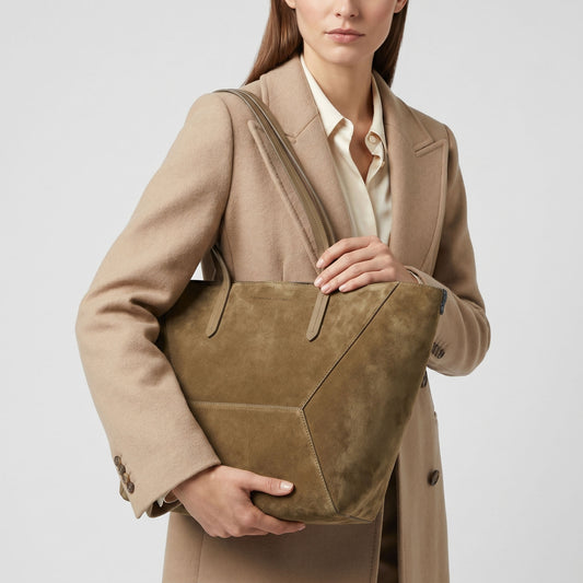 Brunello Cucinelli tote de ante · Beige taupe · 53 cm