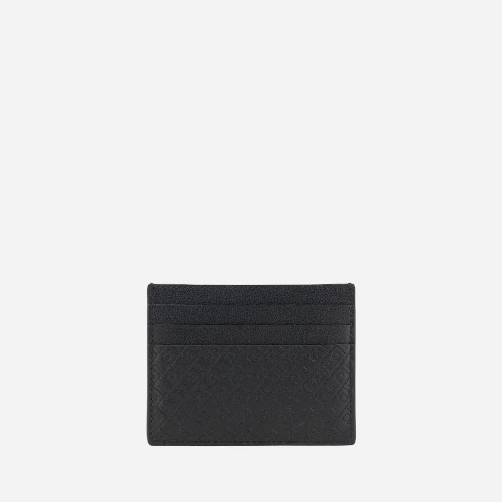 Ferragamo tarjetero Monogram · Negro · 11 cm