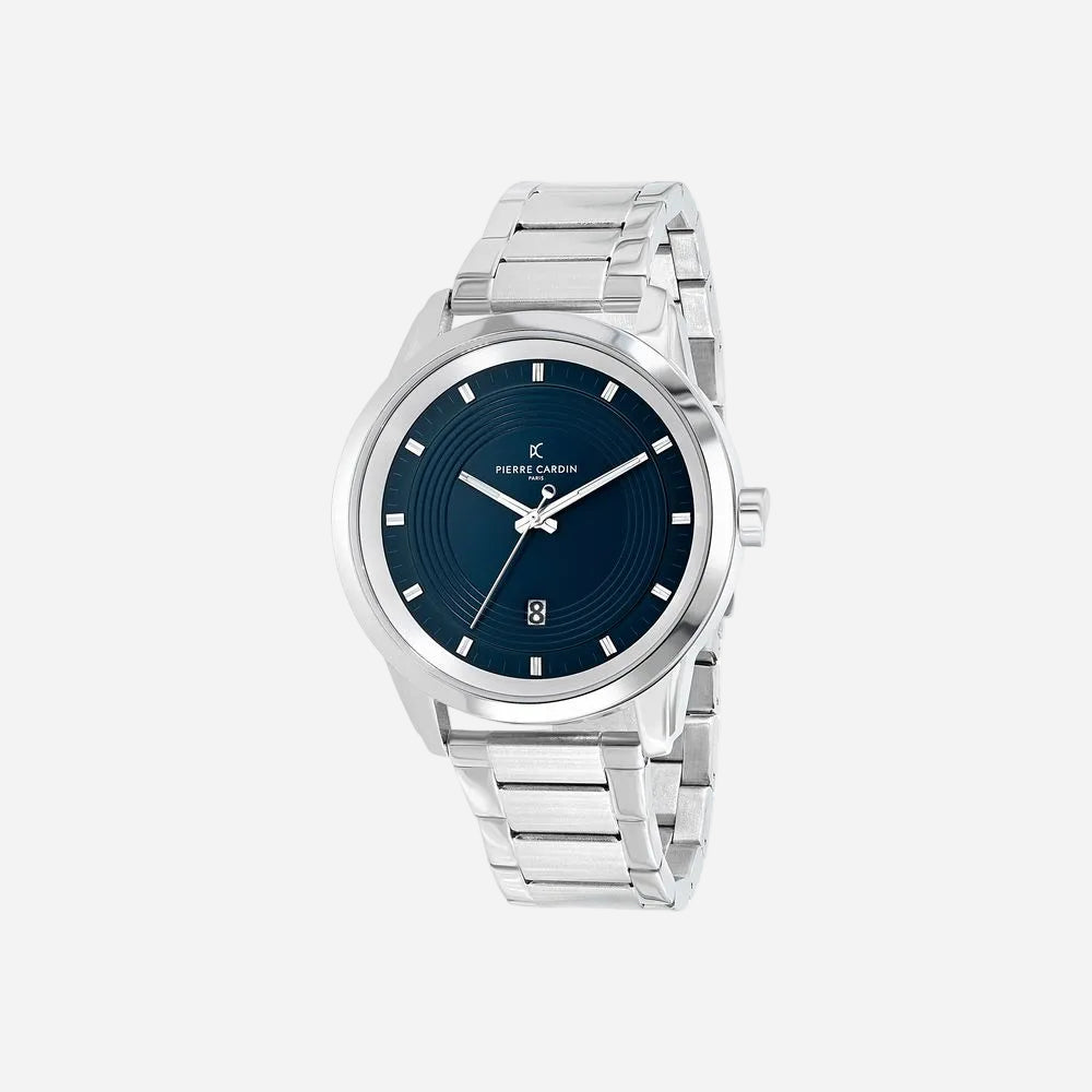 Pierre Cardin Les Halles CCP.5025 · Esfera azul y acero · 45 mm