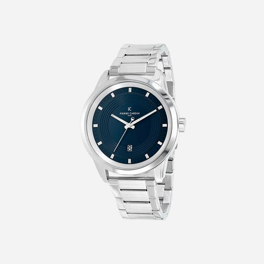 Pierre Cardin Les Halles CCP.5025 · Esfera azul y acero · 45 mm