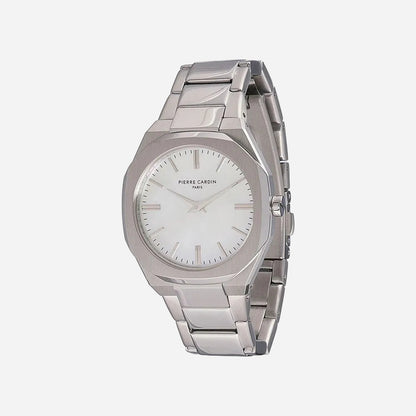 Pierre Cardin Maison 8 Chrysanthème CF.1008.MS.2 · Acero y esfera nácar · 32 mm