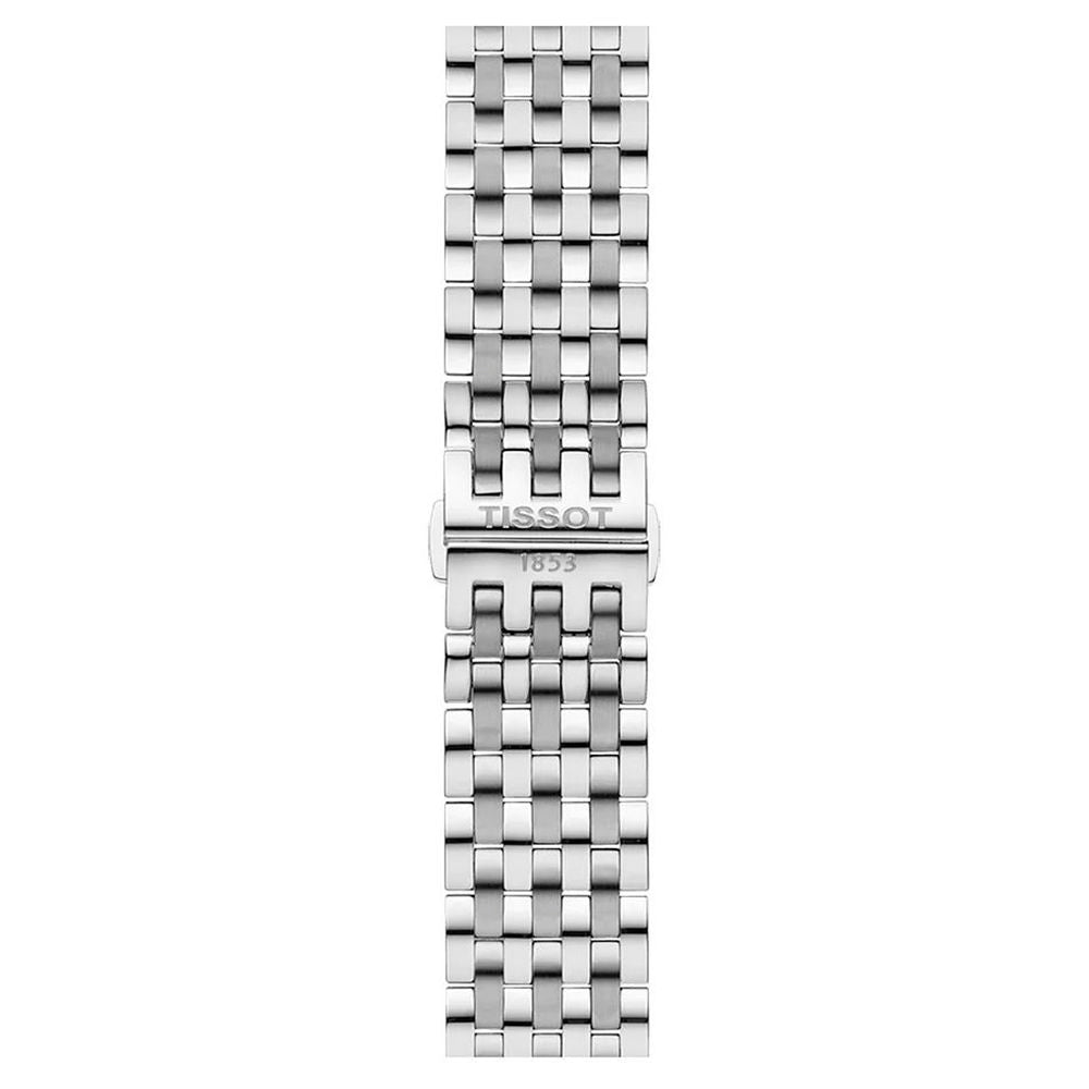 Tissot Bridgeport · Cuarzo suizo · Acero y esfera negra · 40 mm