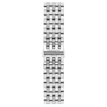 Tissot Bridgeport · Cuarzo suizo · Acero y esfera negra · 40 mm