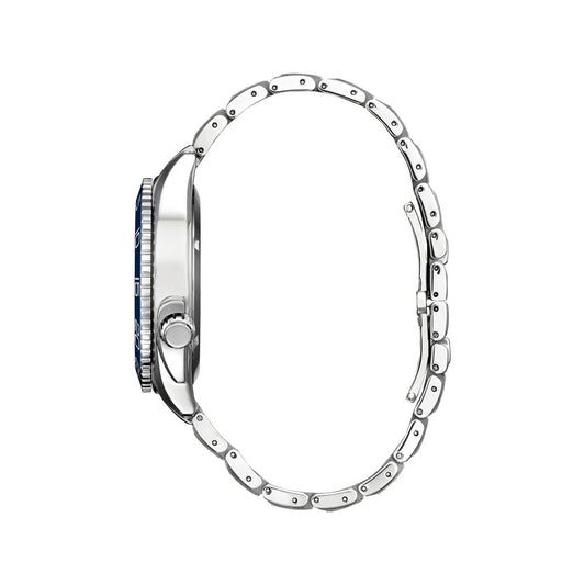 Citizen Carson AW1770-53L · Eco-Drive · Acero plateado · Esfera azul