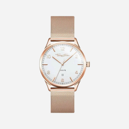 Thomas Sabo Code TS WA0341-265-202 · Acero rosa · Esfera blanca · 40 mm
