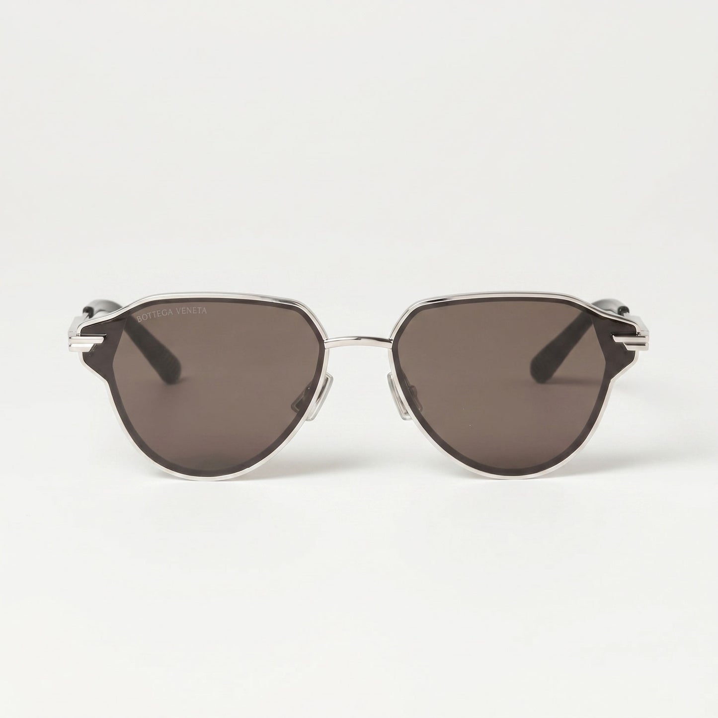 Bottega Veneta BV1271S 004 · Metal plateado · 69 mm