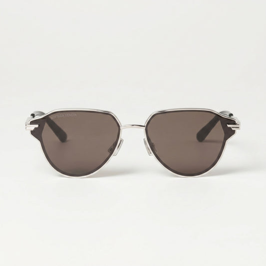 Bottega Veneta BV1271S 004 · Metal plateado · 69 mm