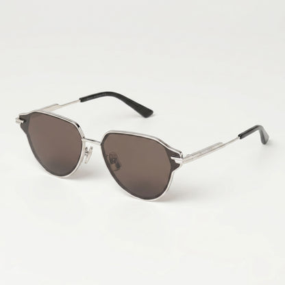 Bottega Veneta BV1271S 004 · Metal plateado · 69 mm
