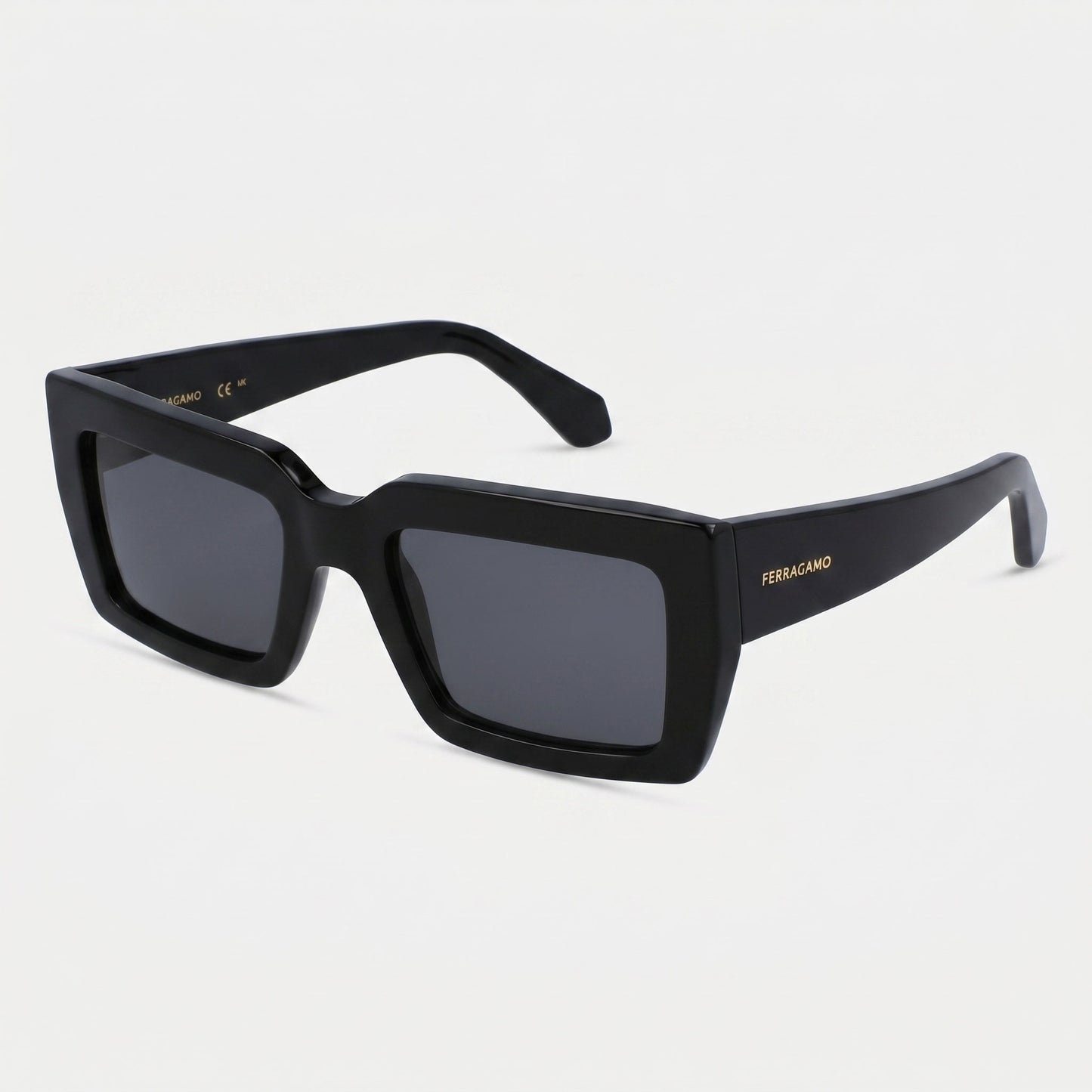 Ferragamo SF1108S 001 · Acetato negro · 54 mm