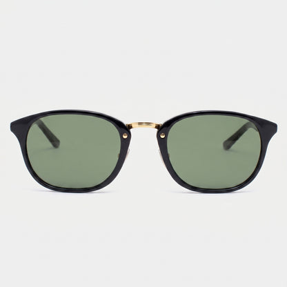 L.G.R Addis S Black · Acetato negro · 49 mm