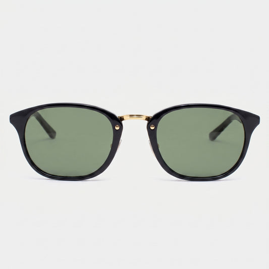 L.G.R Addis S Black · Acetato negro · 49 mm