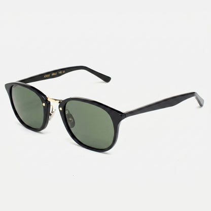 L.G.R Addis S Black · Acetato negro · 49 mm