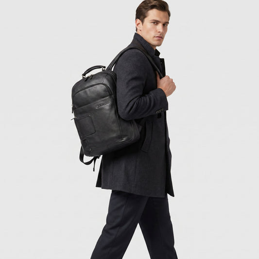 Piquadro mochila negra para portátil PI-9665