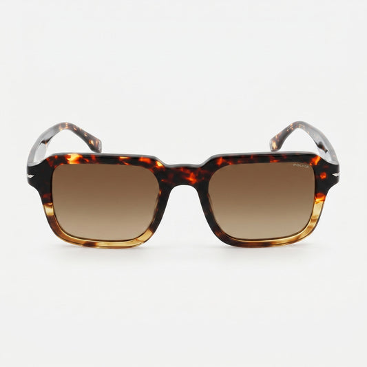 Police SPLN36M 520836 · Acetato carey marrón · 52 mm