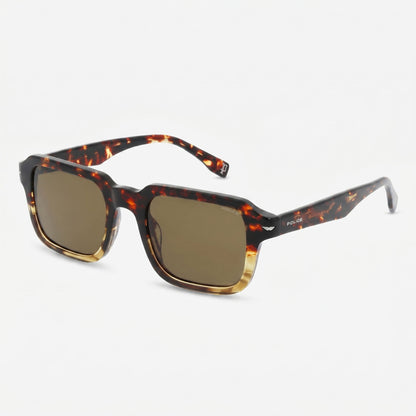 Police SPLN36M 520836 · Acetato carey marrón · 52 mm