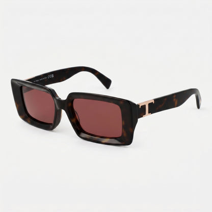 Tod's TO0366 52S · Acetato carey oscuro · 52 mm