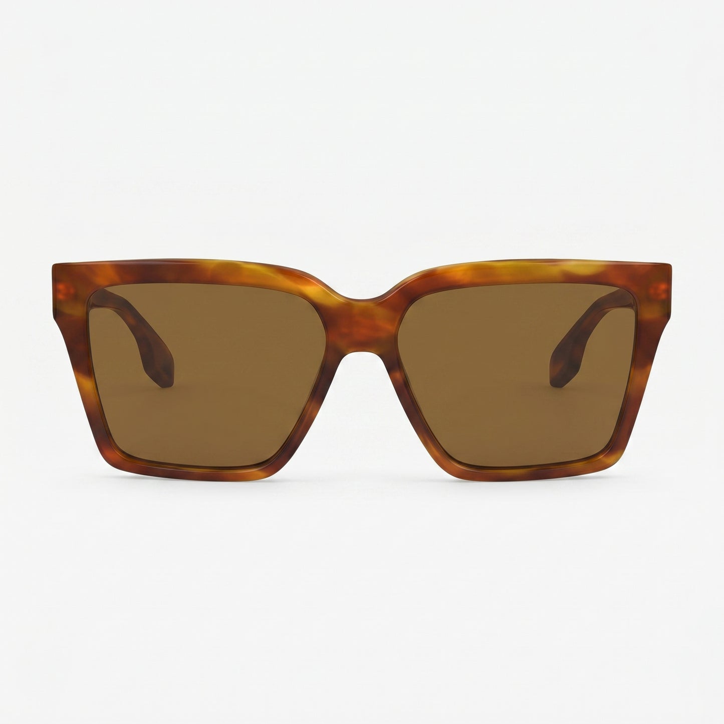 Victoria Beckham VB672S · Acetato marrón carey · 57 mm
