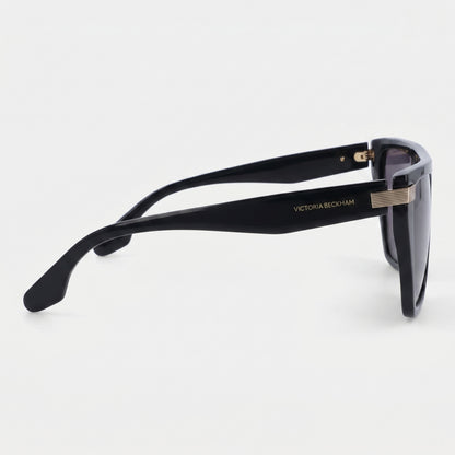 Victoria Beckham VB684S · Acetato negro · 57 mm