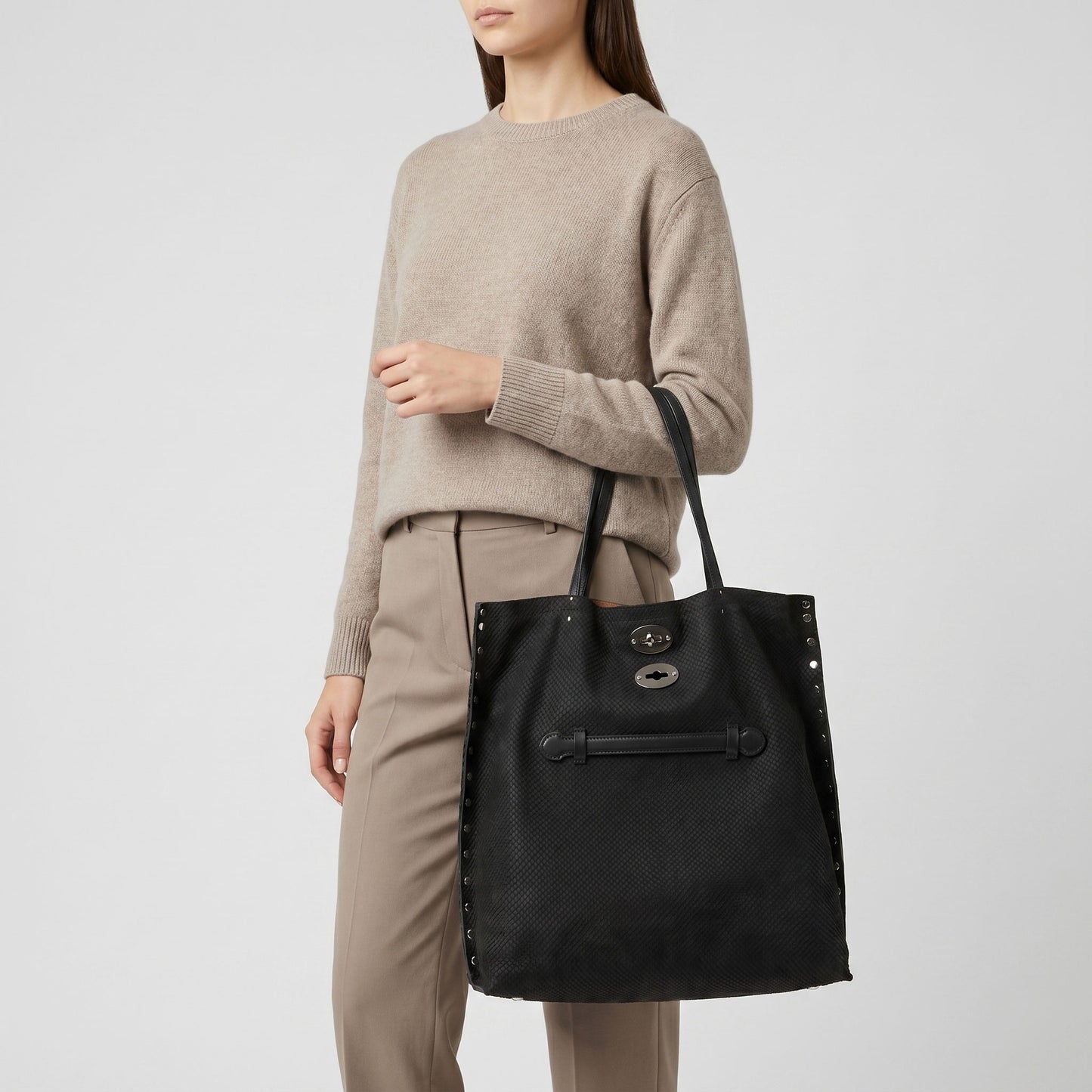 Zanellato A’ Spasso Amoretto M Tote Bag negro